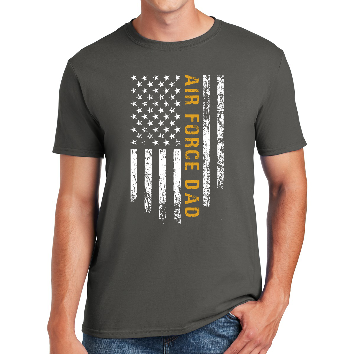 Air Force Dad Serving Country And Family With Pride Awesome Dad T-shirt