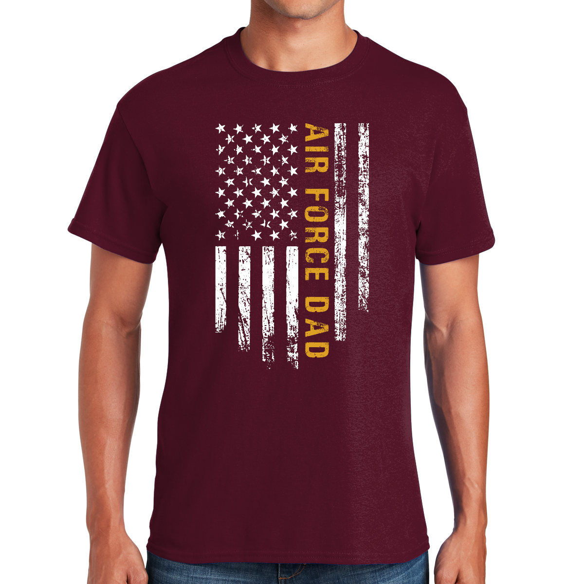 Air Force Dad Serving Country And Family With Pride Awesome Dad T-shirt