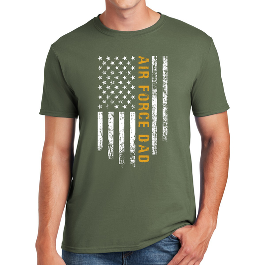 Air Force Dad Serving Country And Family With Pride Awesome Dad T-shirt