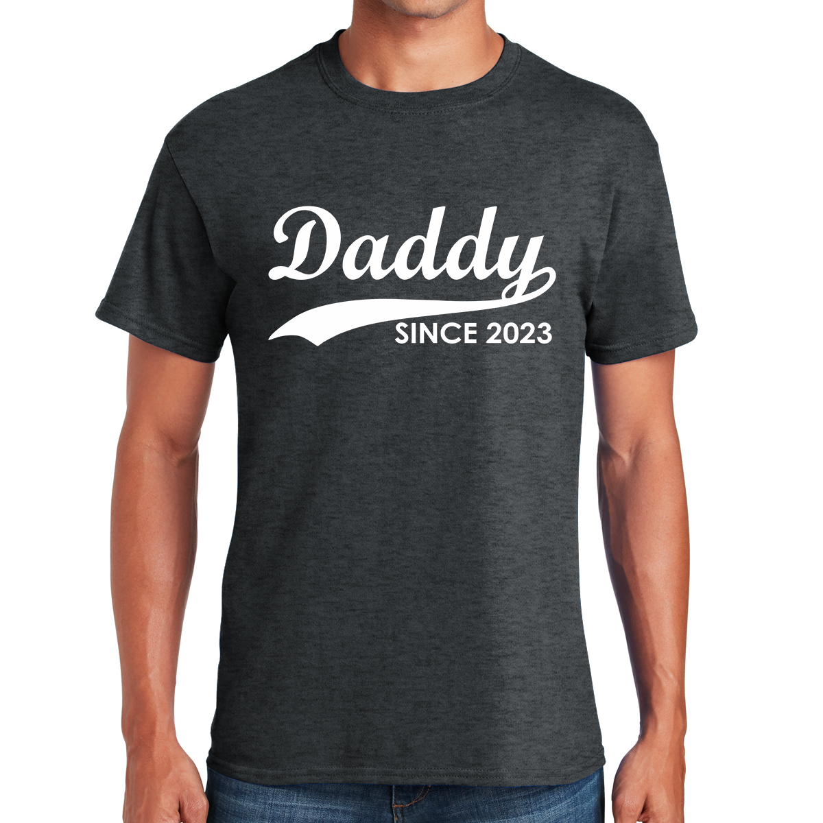 Daddy Since 2023 - Awesome Dad T-shirt
