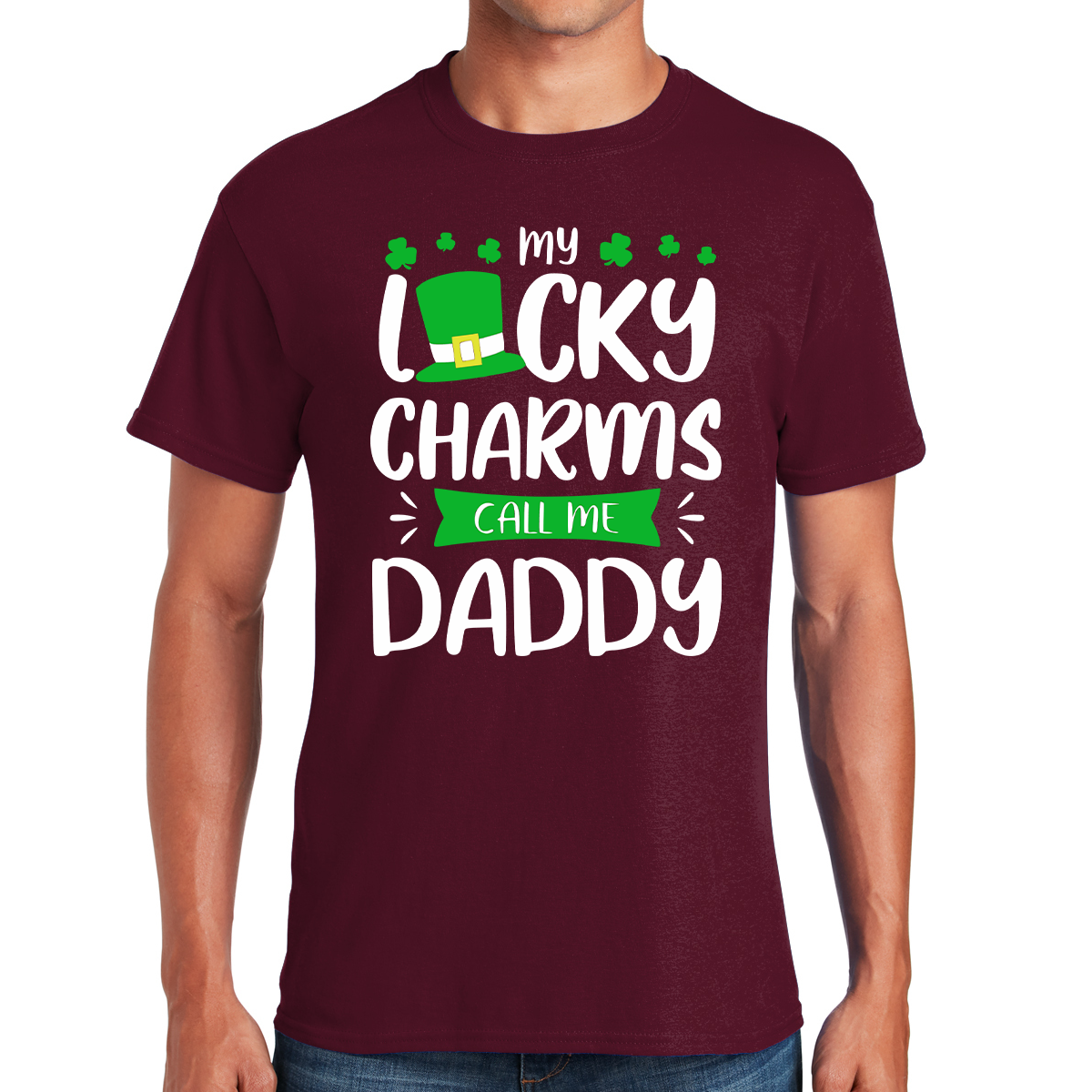 My Lucky Charms Call Me Daddy Spreading Love And Joy Awesome Dad T-shirt