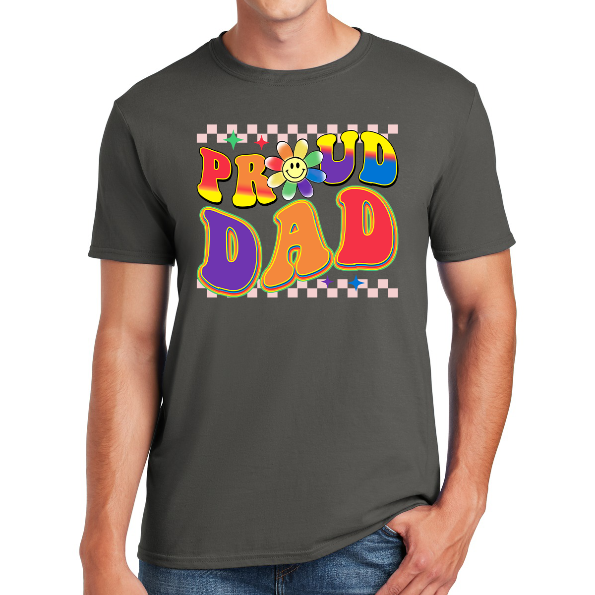 Proud Dad Celebrating The Joys Of Fatherhood Awesome Dad T-shirt