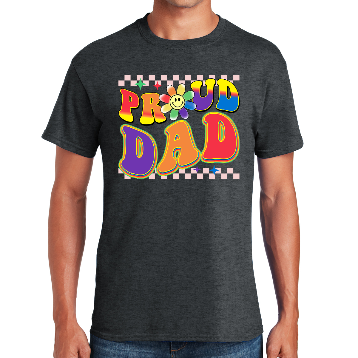 Proud Dad Celebrating The Joys Of Fatherhood Awesome Dad T-shirt
