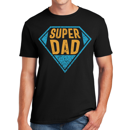Super Dad A Symbol Of Heroic Fatherhood Fathers Day Gift T-shirt