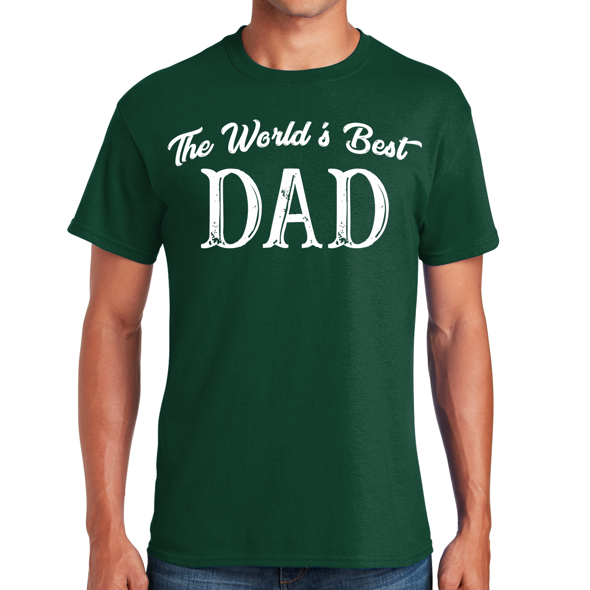 The World's Best Dad Wear It Proudly Awesome Dad T-shirt