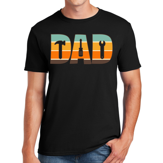 Dad Worker Navigating Life's Challenges With Love And Grit Awesome Dad T-shirt