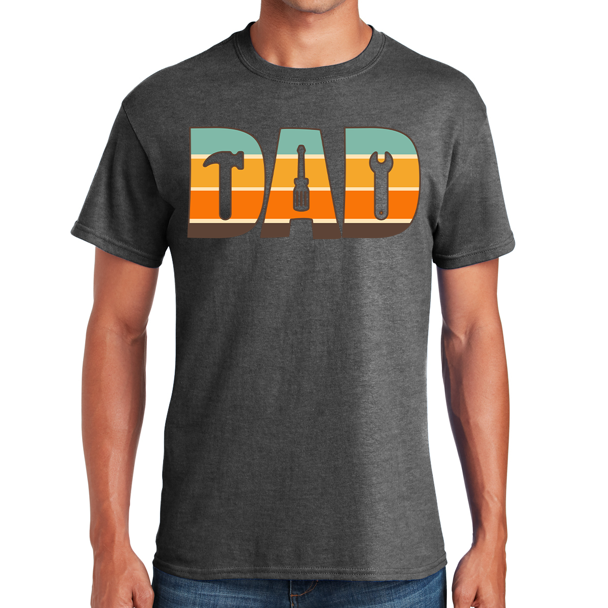Dad Worker Navigating Life's Challenges With Love And Grit Awesome Dad T-shirt
