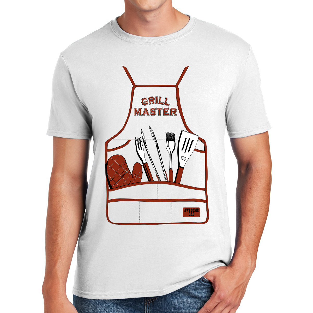 Awesome Dad Grill Master Where The Sizzle Meets The Love Gift For Dads T-shirt