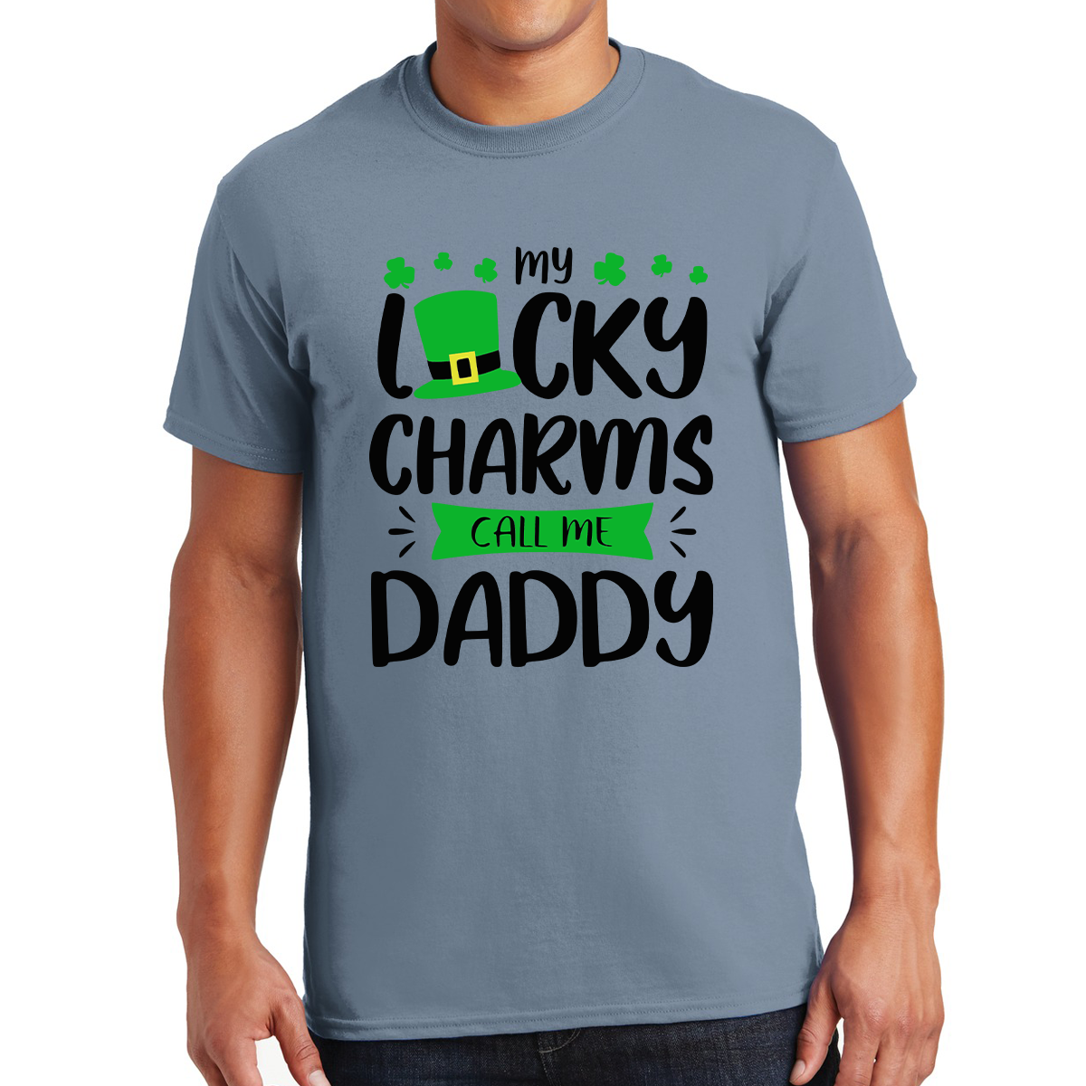 My Lucky Charms Call Me Daddy Spreading Love And Joy Awesome Dad T-shirt