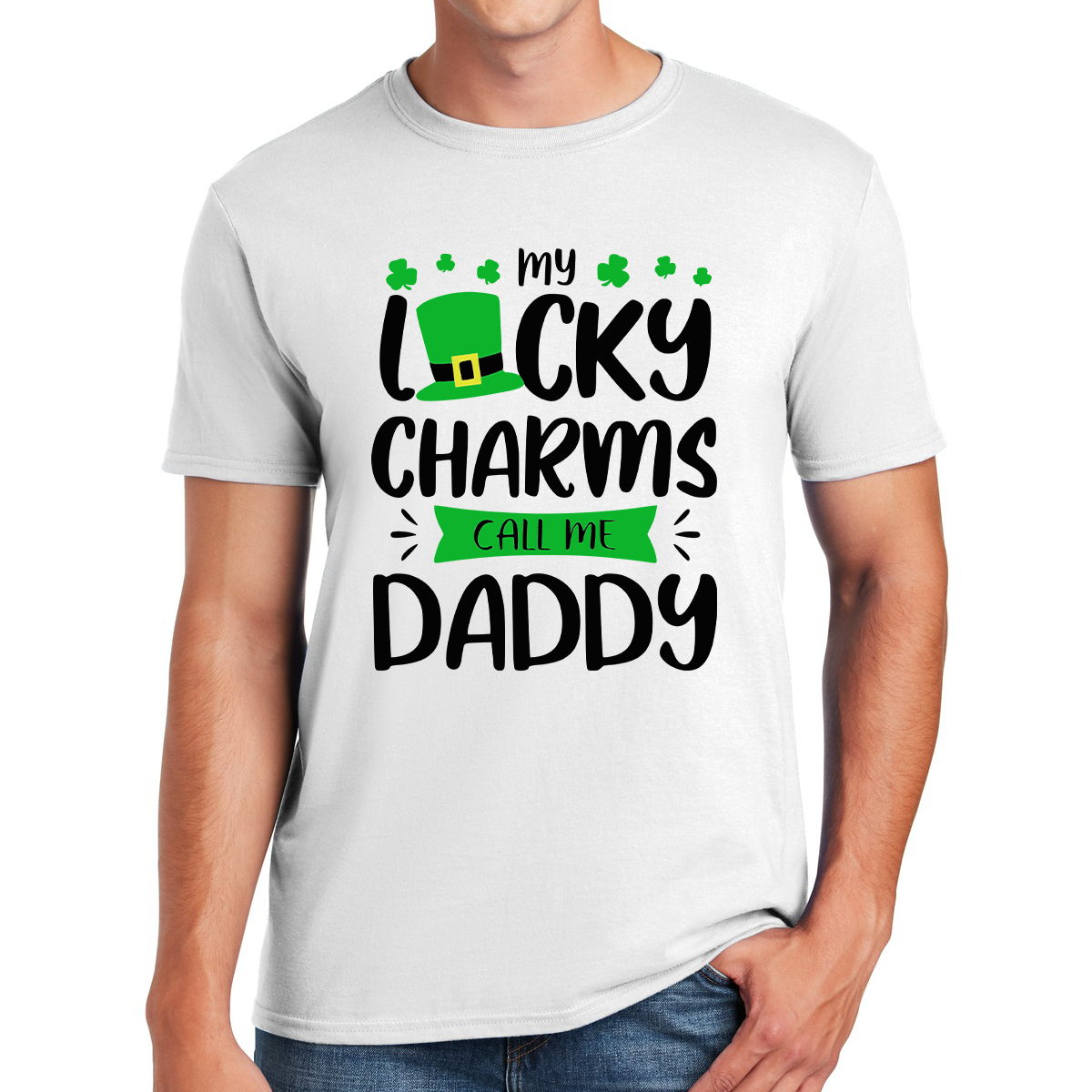 My Lucky Charms Call Me Daddy Spreading Love And Joy Awesome Dad T-shirt
