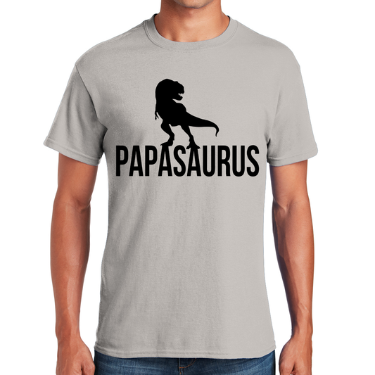 Papasaurus Old Ancient Wisdom Timeless Love Awesome Dad T-shirt