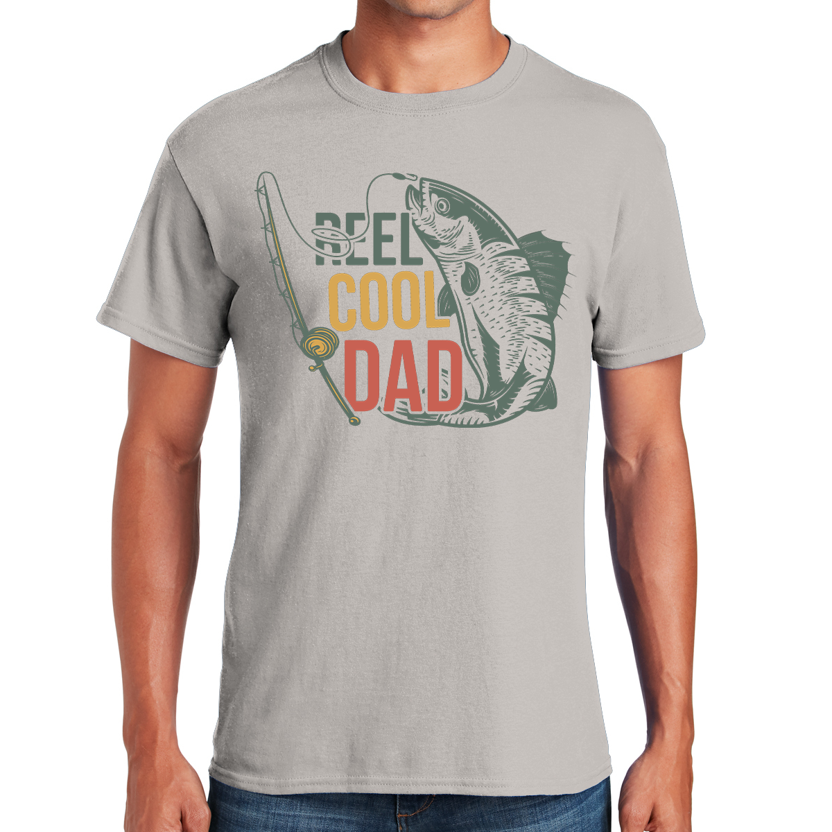 Reel Cool Dad Master Of The Fishing Game Gift For Dads T-shirt