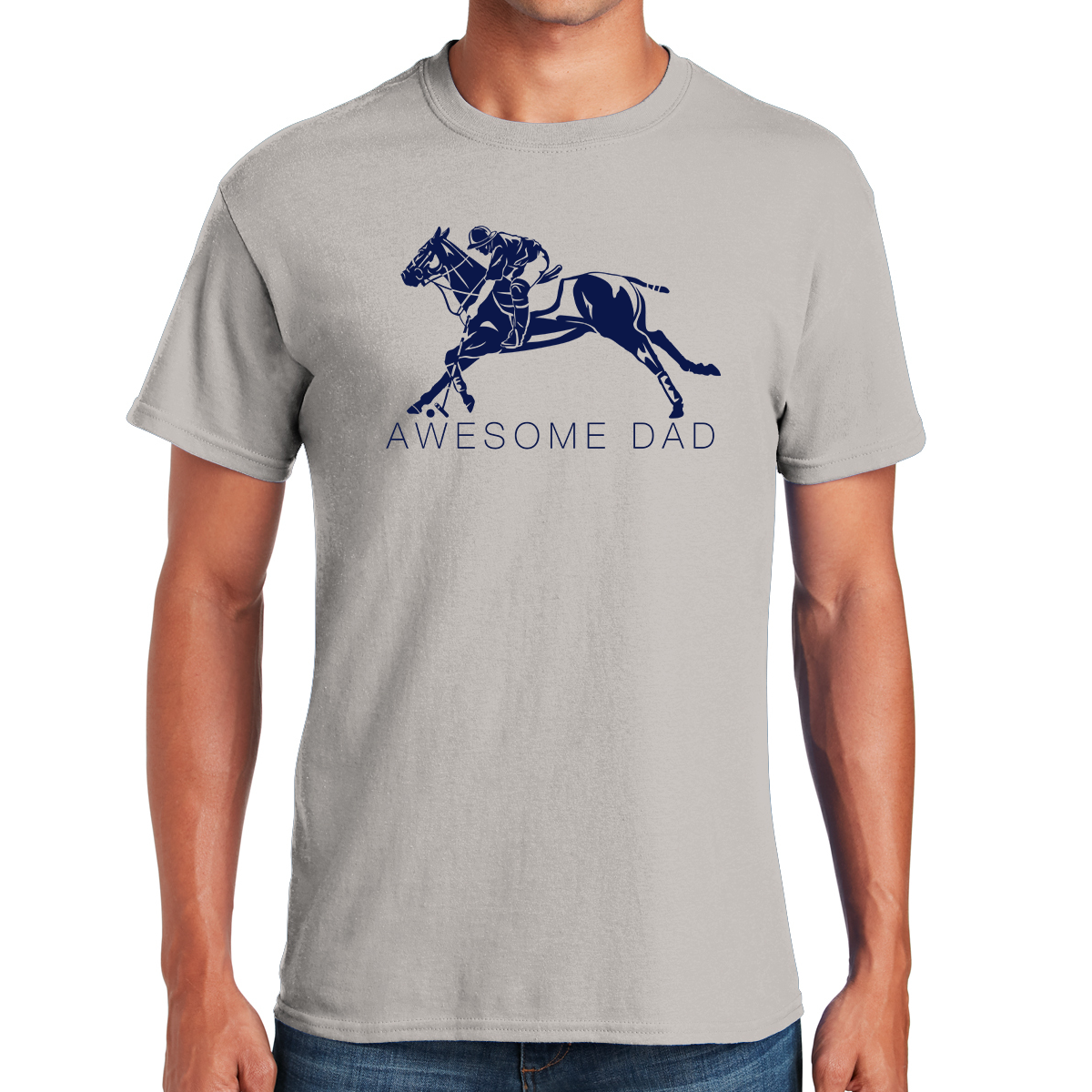 Awesome Dad Polo Player On a Horse Riding to Victory in Style Gifts for Dads T-shirt