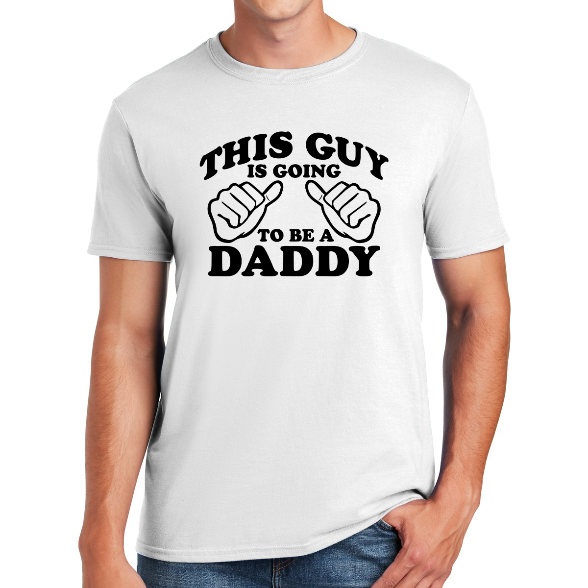 This Guy Is Going to Be Daddy Leveling Up in Life Awesome Dad T-shirt