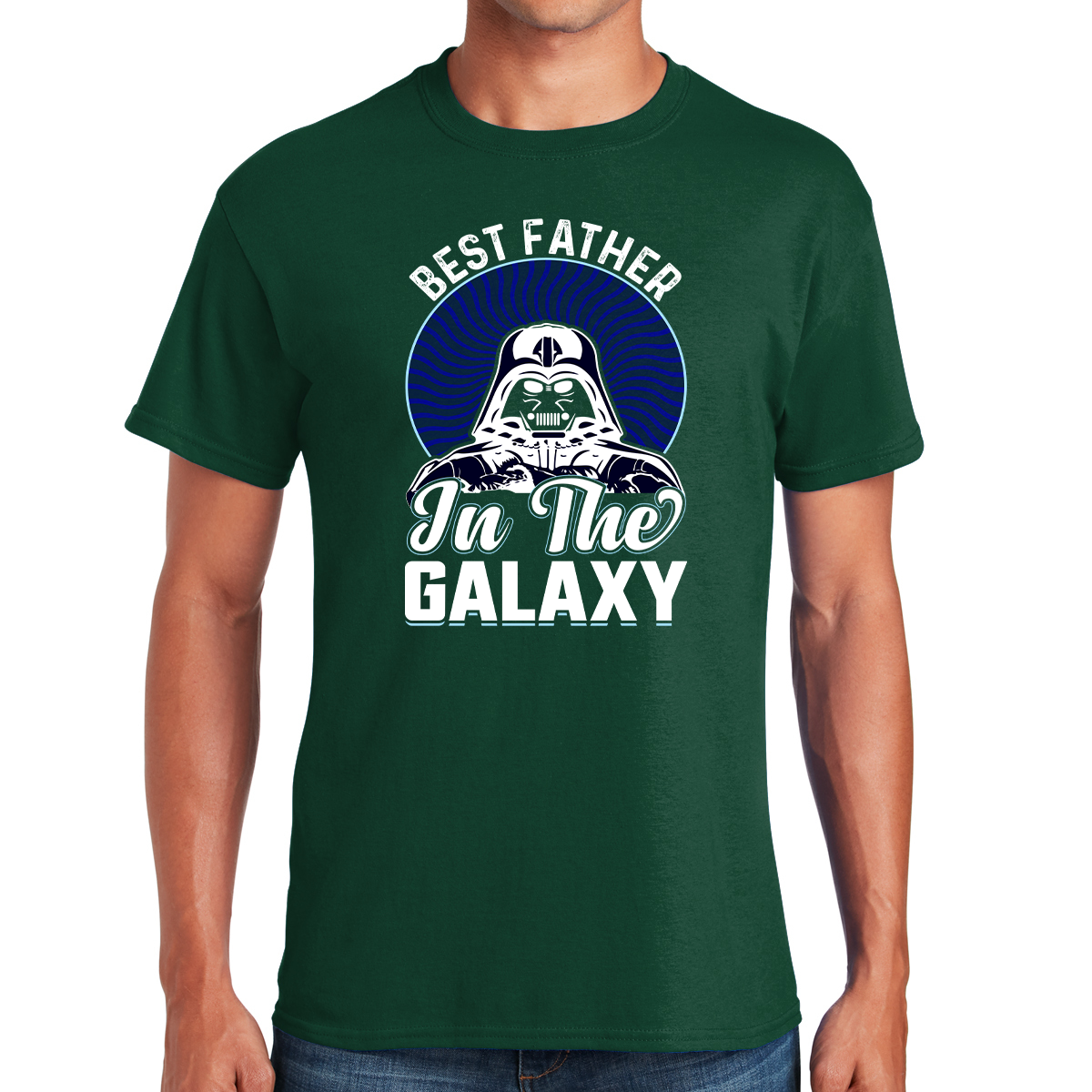 Best Father In The Galaxy Awesome Dad T-shirt