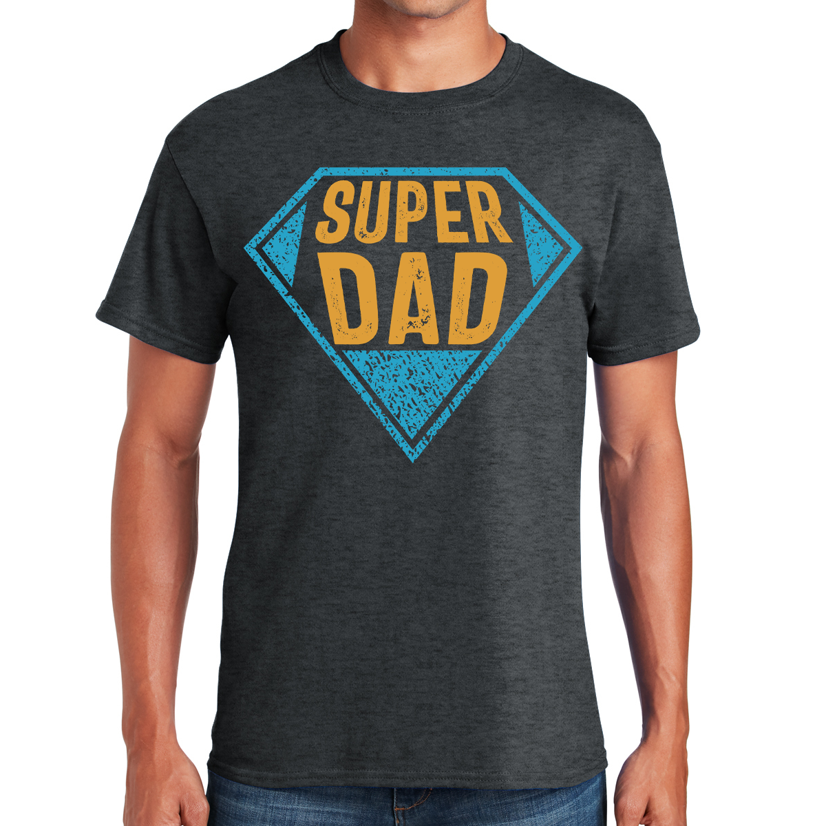 Super Dad A Symbol Of Heroic Fatherhood Fathers Day Gift T-shirt