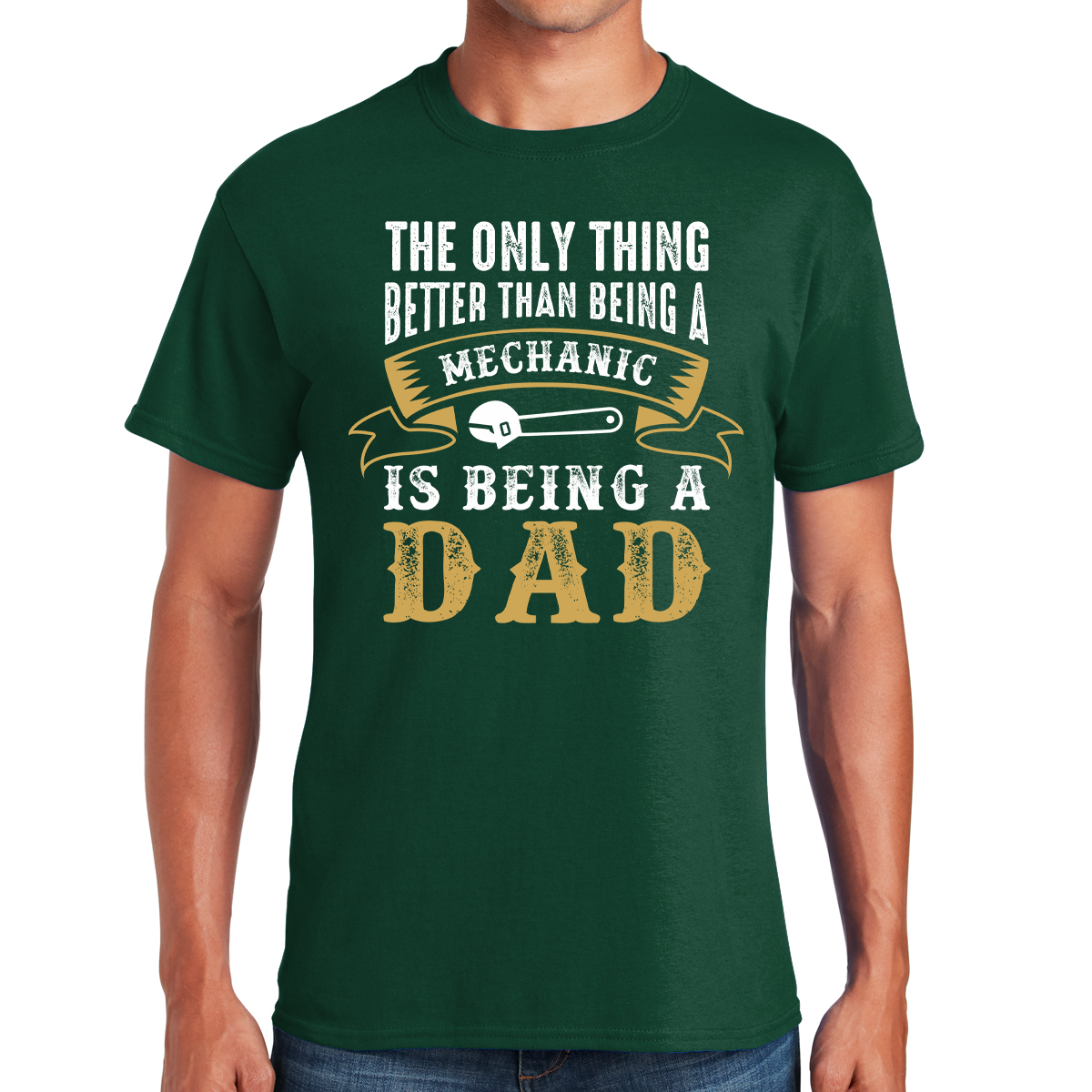 The Only Thing Better Than Being A Mechanic Is Being A Dad Fixing Hearts And Machines Gift For Dads T-shirt