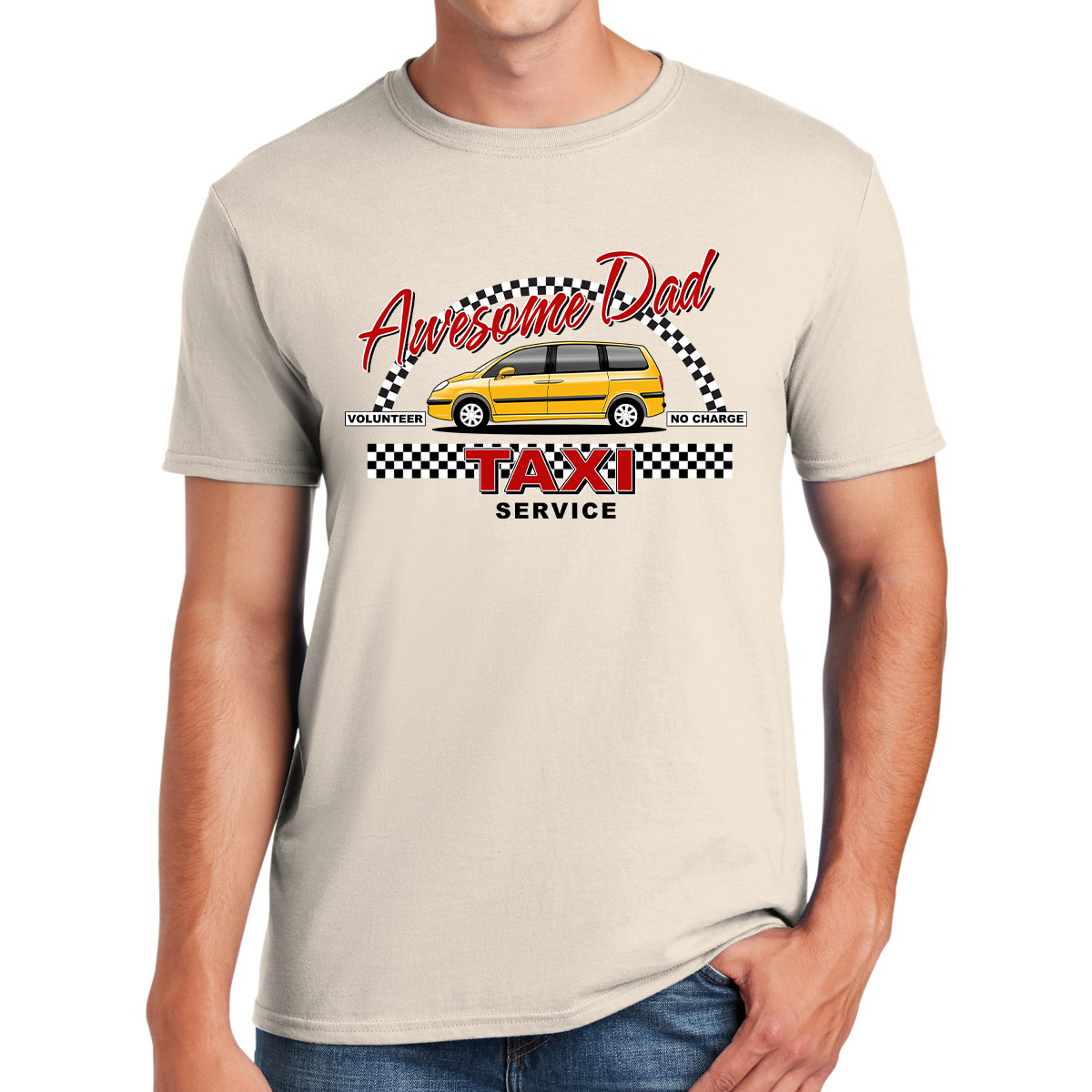 Awesome Dad Taxi Service Driving Love And Memories Home Gift For Dads T-shirt
