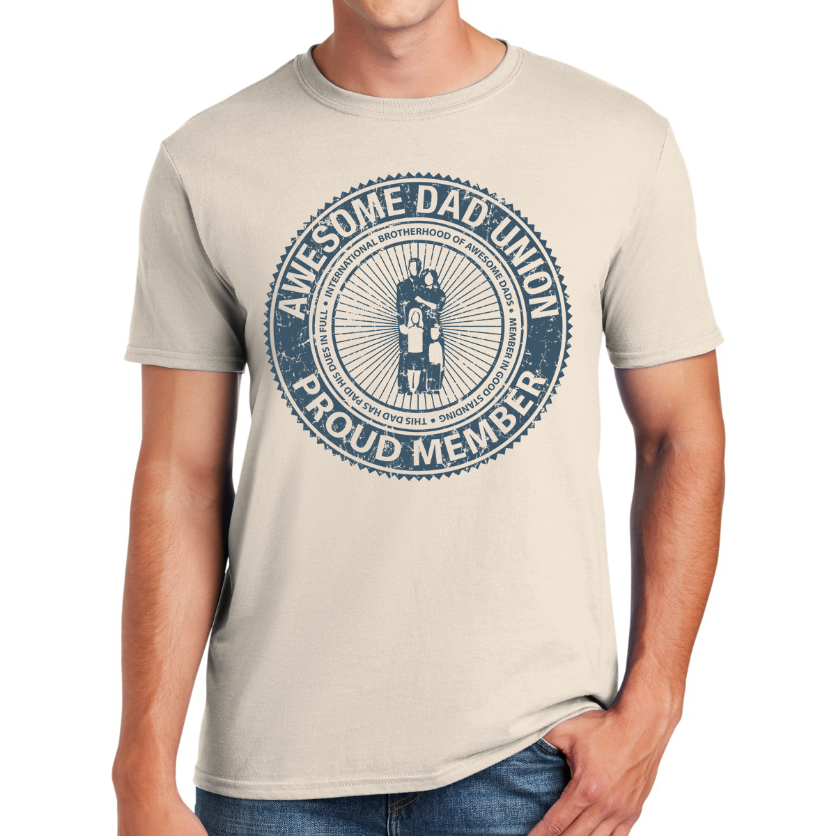 Awesome Dad Union Member In Good Standing Gift For Dads T-shirt