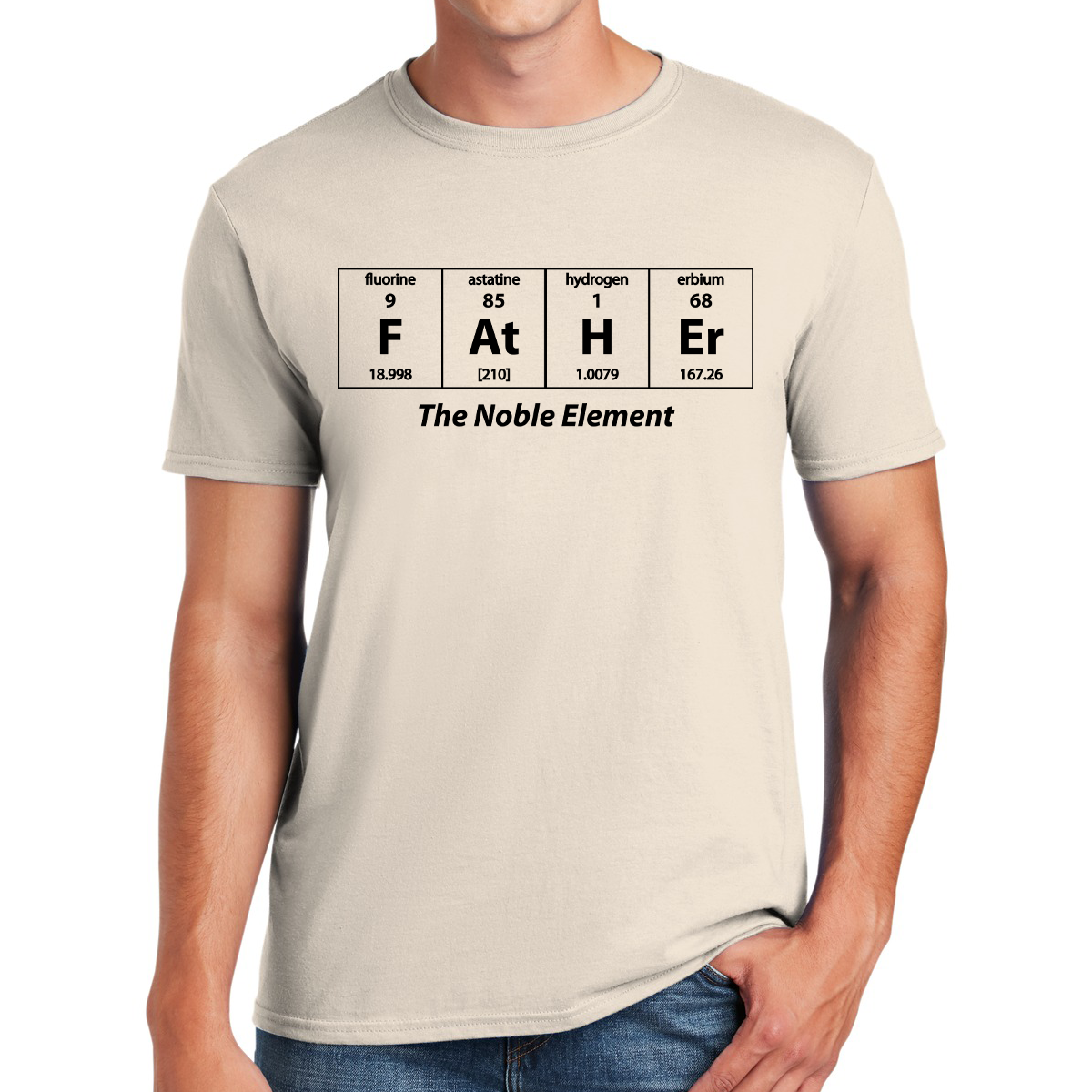 Father The Noble Element Of Family Awesome Dad T-shirt