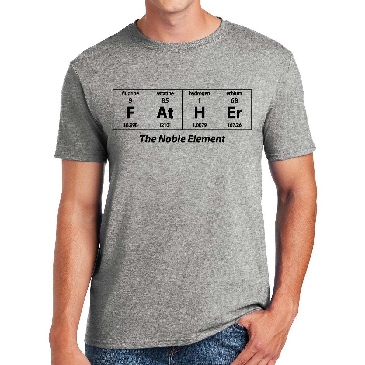 Father The Noble Element Of Family Awesome Dad T-shirt